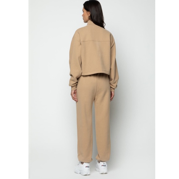 COMBO Fleece Zip Up Knit Top & Jogging - Picture 5 of 6